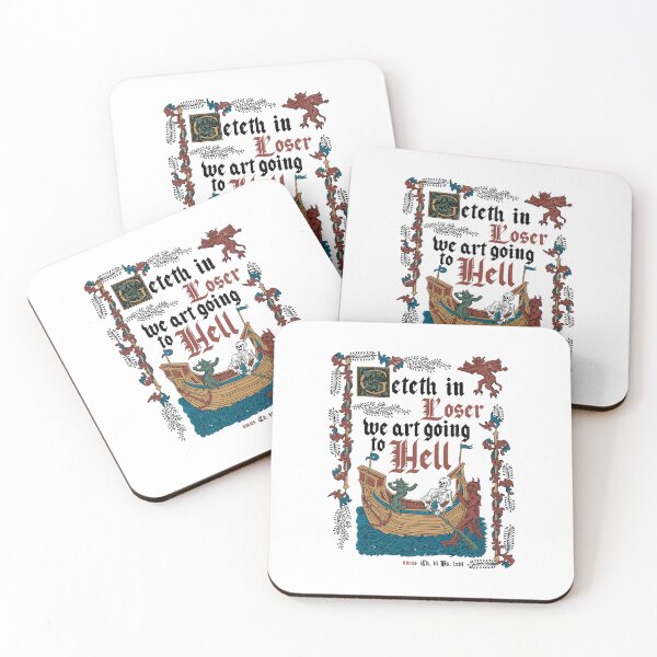 Item preview, Get in Loser Medieval Style - Funny Retro Vintage English History designed and sold by Nemons.