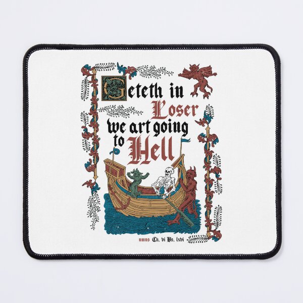 Item preview, Get in Loser Medieval Style - Funny Retro Vintage English History designed and sold by Nemons.