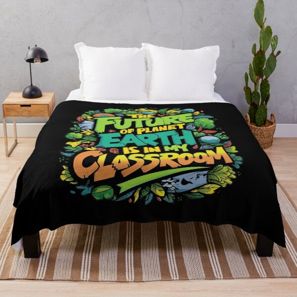 Item preview, The Future Of Planet Earth Is In My Classroom Teacher Kids T-Shirt designed and sold by MAPDDesigns.