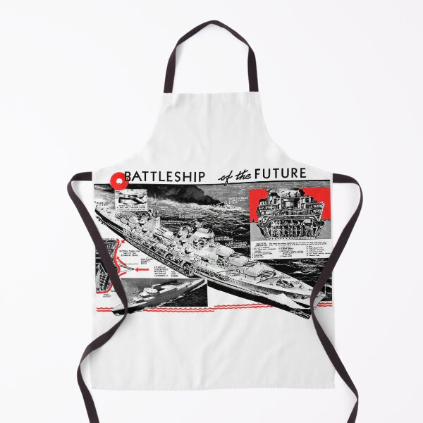 Item preview, Battleships of the Future designed and sold by Retr0Tshirts.