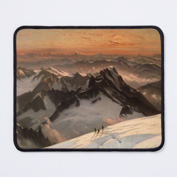 Item preview, View from Mont Blanc Summit, Sunrise (1869) - Gabriel Loppé designed and sold by SALON DES ARTS.