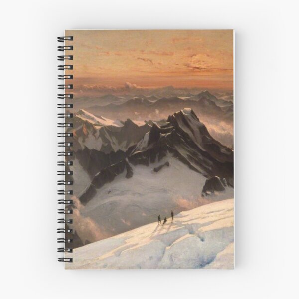 Item preview, View from Mont Blanc Summit, Sunrise (1869) - Gabriel Loppé designed and sold by SALON DES ARTS.