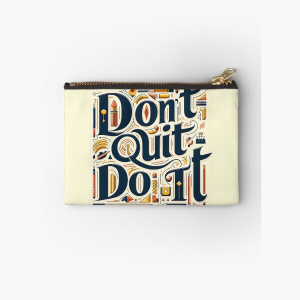 Item preview, Don't quit Do it!, typography designed and sold by maxmaj.