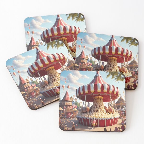 Item preview, Clamtopias Popcorn Carnival designed and sold by SunshineLeighA.
