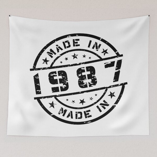 Item preview, Birth year Birthday Born In 1987 - Made in 1987 designed and sold by ElvisU.