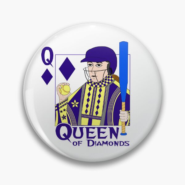 Item preview, Queen of Diamonds designed and sold by WingnutP.