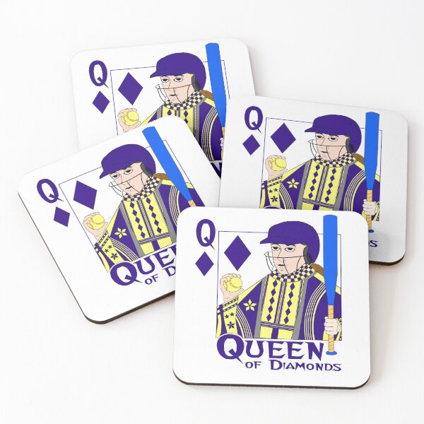 Item preview, Queen of Diamonds designed and sold by WingnutP.