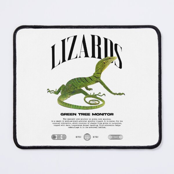 Item preview, Green Tree Monitor Streetwear Lizard Keeper designed and sold by JRRTs.