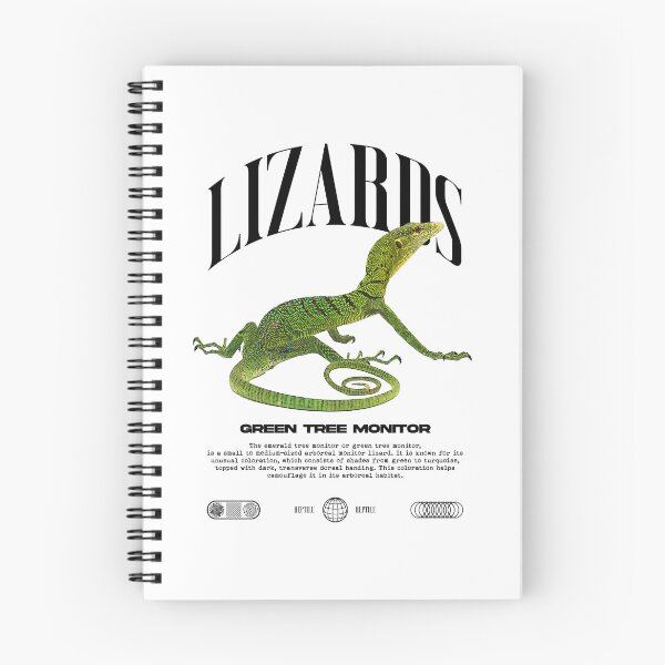 Item preview, Green Tree Monitor Streetwear Lizard Keeper designed and sold by JRRTs.