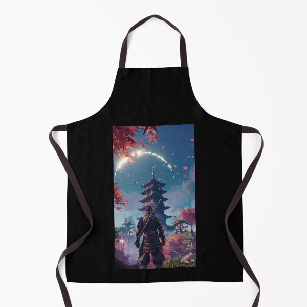 Item preview, Samurai Under Firework Skies designed and sold by palmyst.
