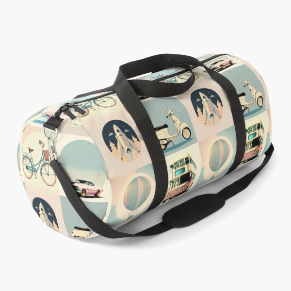 Item preview, Vintage Vibe Pastel Color Retro Transportion Drawing designed and sold by thejoyker1986.