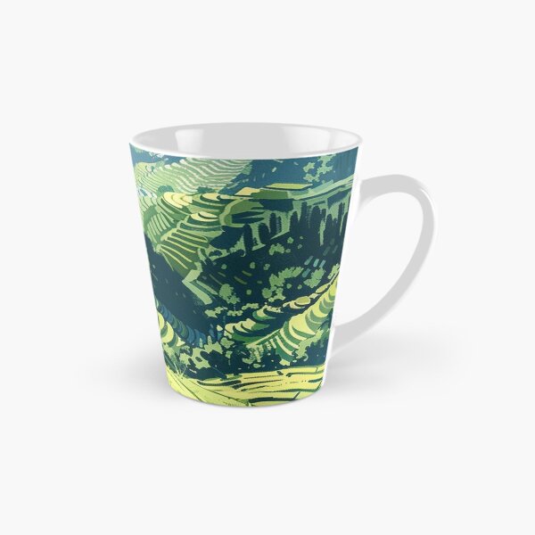 Item preview, Cascading Rice Fields designed and sold by -DEEWOLF-.