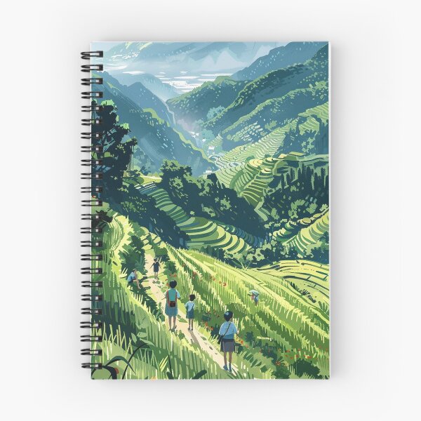 Item preview, Cascading Rice Fields designed and sold by -DEEWOLF-.