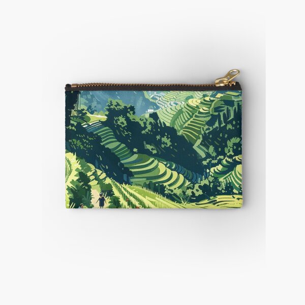 Item preview, Cascading Rice Fields designed and sold by -DEEWOLF-.