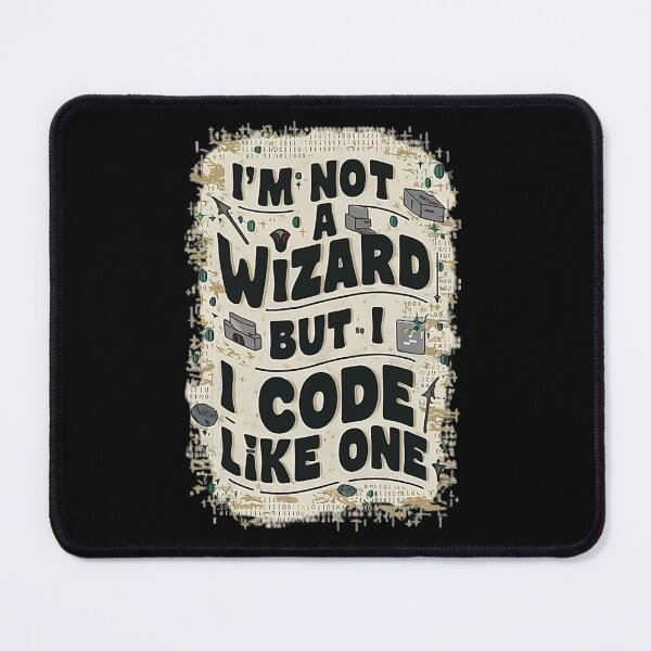 Item preview, I'm not a Wizard, but I Code like One designed and sold by softwaretesting.