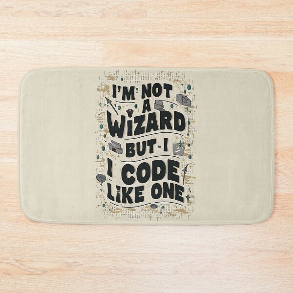 Item preview, I'm not a Wizard, but I Code like One designed and sold by softwaretesting.