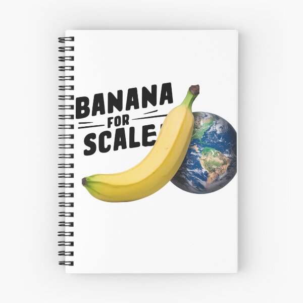 Item preview, banana for scale, big banana designed and sold by Digital Dreams Arts.