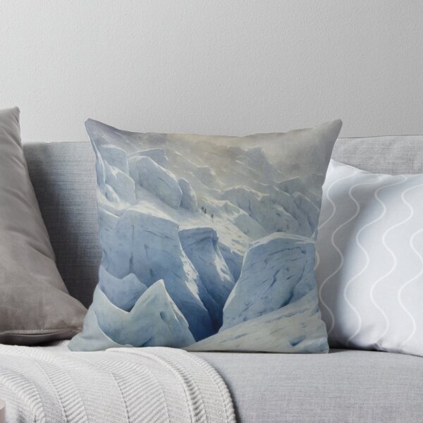 Item preview, Crevasses and Seracs on the Mer de Glace with the Aiguille du Dru behind (1888) - Gabriel Loppé designed and sold by SALON DES ARTS.