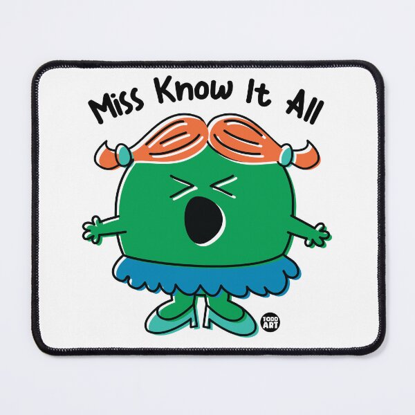 Item preview, LIL LOSERS - MISS KNOW IT ALL designed and sold by TODD GOLDMAN.