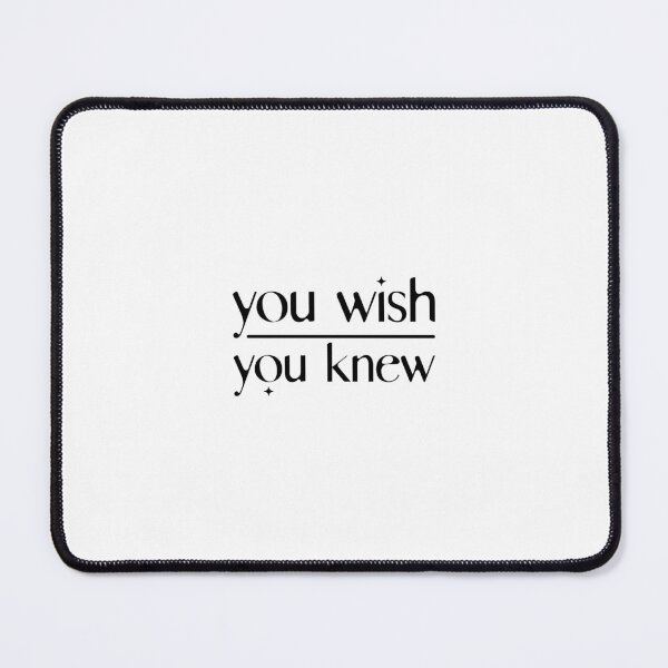 Item preview, You Wish You Knew Type Logo Play designed and sold by YWYK.