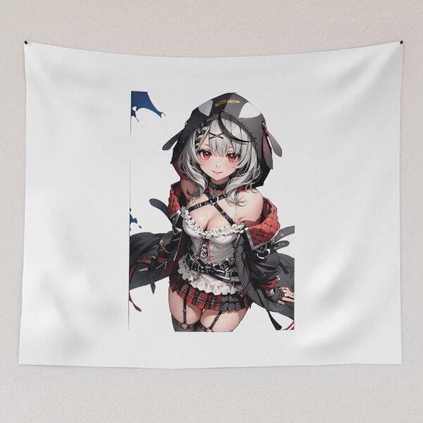 Item preview, Sakamata Chloe - Hololive Virtual Youtuber Fanart designed and sold by iloveanimechibi.
