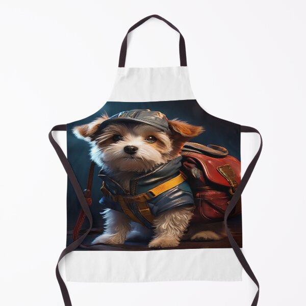 Item preview, Puppy with backpack designed and sold by Sam & Fam.