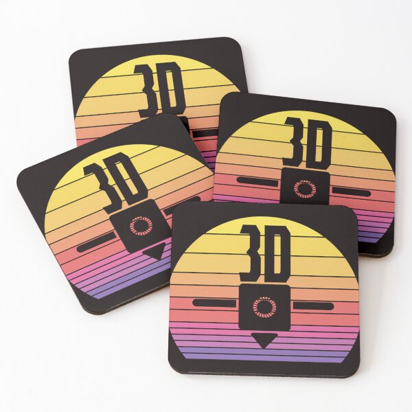 Item preview, Distressed Vintage 3D printer sunset for the maker quote designed and sold by ChristiaRousse.