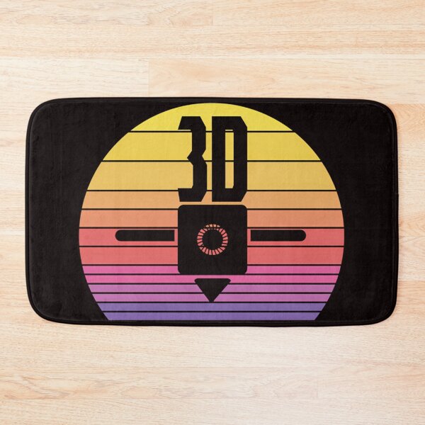 Item preview, Distressed Vintage 3D printer sunset for the maker quote designed and sold by ChristiaRousse.