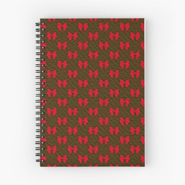 Item preview, seamless pattern with red ribbon designed and sold by LittleCrab789.