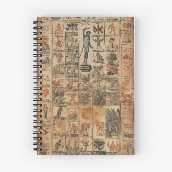 Item preview, Grimoire Page of Arcane Symbols designed and sold by palmyst.