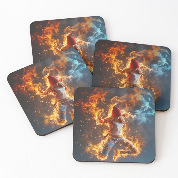 Item preview, Fiery Dance of the Modern Muse designed and sold by palmyst.