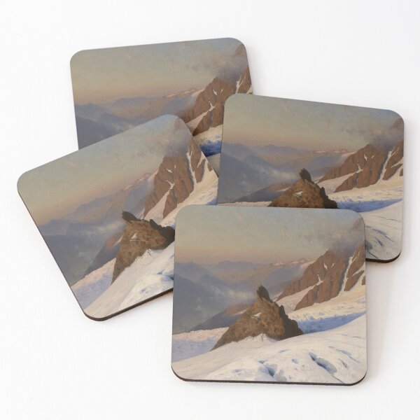 Item preview, Grands Mulets Hut (1880) - Gabriel Loppé designed and sold by SALON DES ARTS.