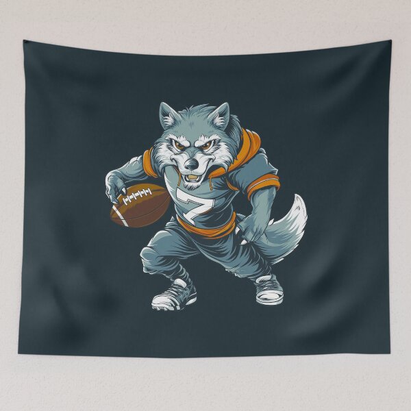 Item preview, Wolves American Football designed and sold by Wild-Co.