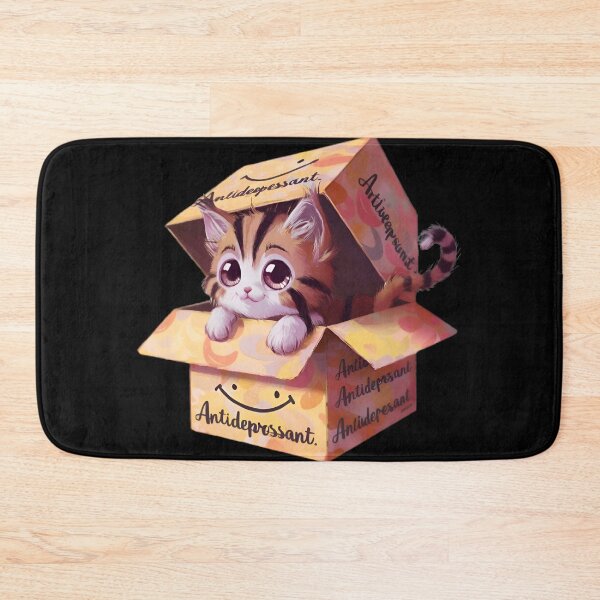 Item preview, Antidepressant Kitty: Laughter in a Box designed and sold by nando270.