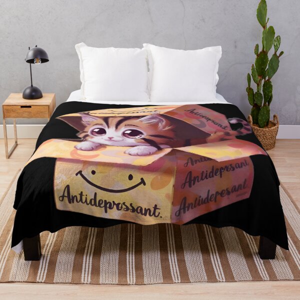 Item preview, Antidepressant Kitty: Laughter in a Box designed and sold by nando270.