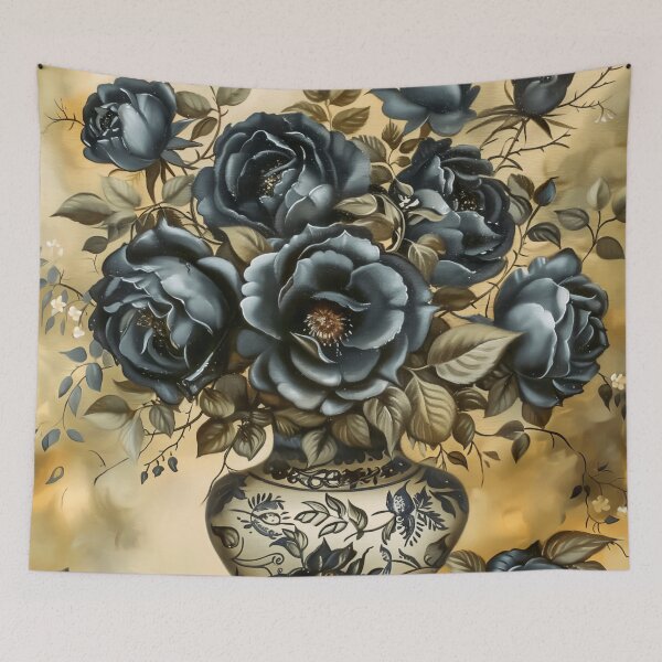 Item preview, Black Rose's - Oil On Canvas designed and sold by Gypsykiss.
