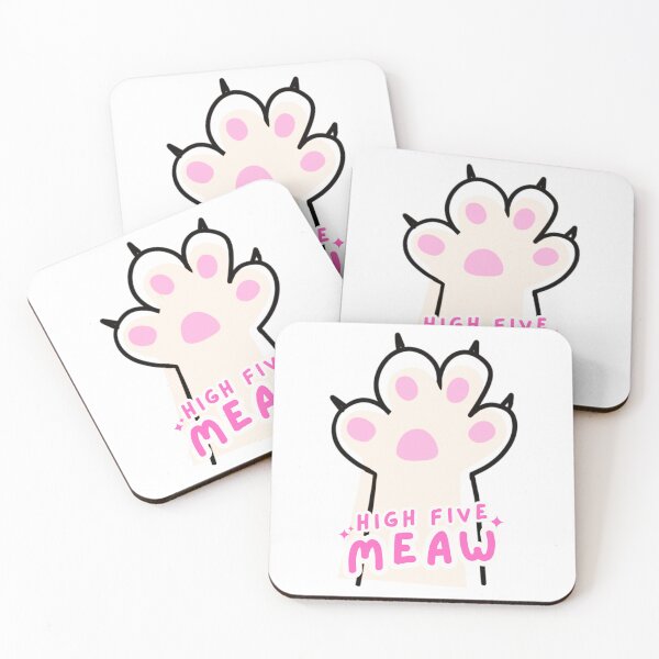 Item preview, High five meaw designed and sold by WritingLuv.