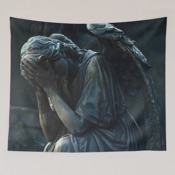 Item preview, Dark Weeping Stone Angel designed and sold by dcrc.
