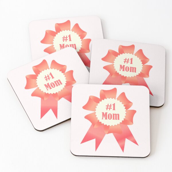 Item preview, Number One Mom winner award ribbon designed and sold by CutieBlue.