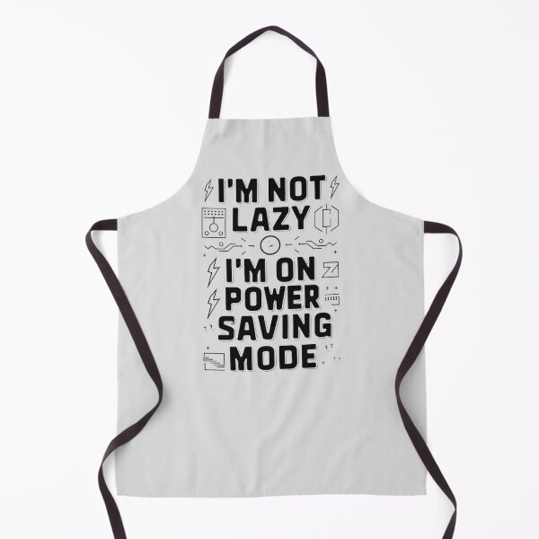 Item preview, I'm not lazy, I'm on Power-Saving mode designed and sold by softwaretesting.