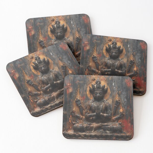 Item preview, Tranquil Meditation Amidst Cosmic Chaos designed and sold by palmyst.
