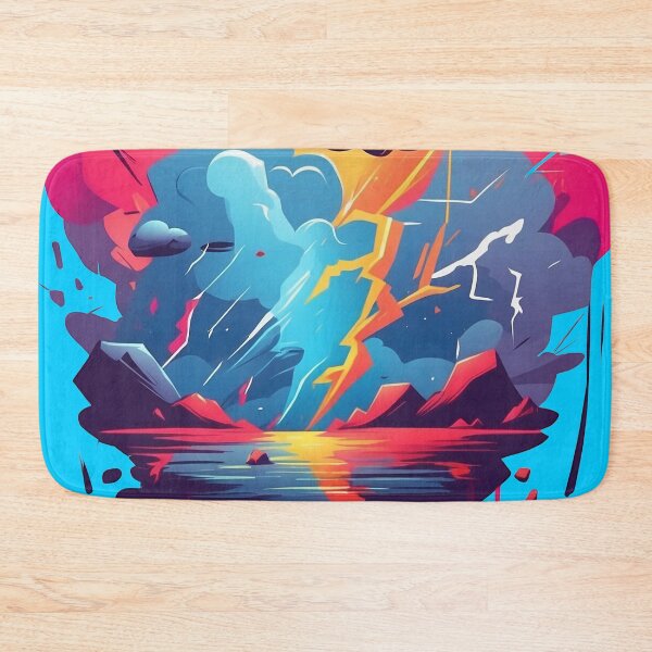 Item preview, Sky Blaze: Red and Blue Vector Gamer Style designed and sold by StellarValor.