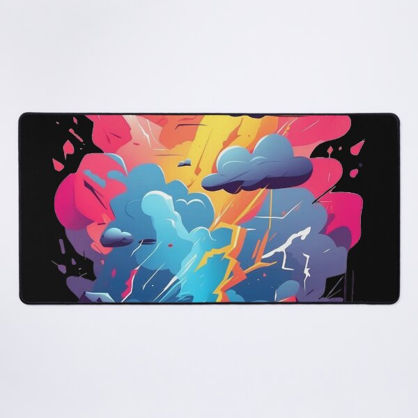 Item preview, Sky Blaze: Red and Blue Vector Gamer Style designed and sold by StellarValor.