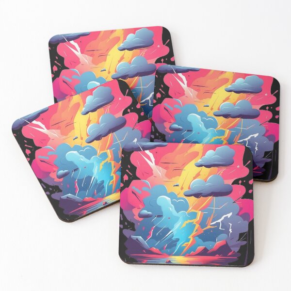 Item preview, Sky Blaze: Red and Blue Vector Gamer Style designed and sold by StellarValor.