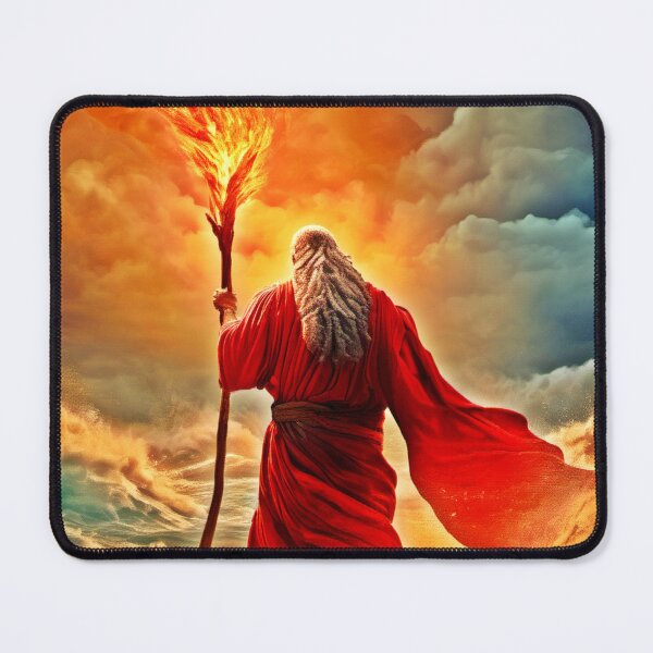 Item preview, Moses Red Sea Art designed and sold by Health And Fitness Posts e-Store.