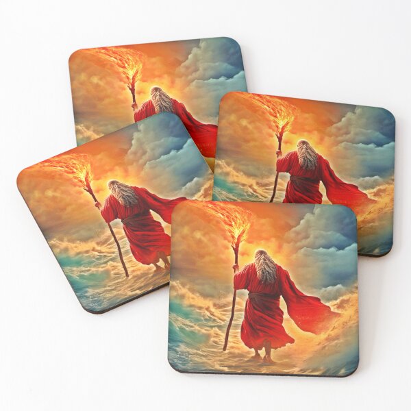 Item preview, Moses Red Sea Art designed and sold by Health And Fitness Posts e-Store.
