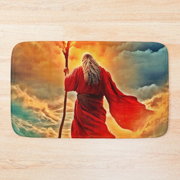 Item preview, Moses Red Sea Art designed and sold by Health And Fitness Posts e-Store.