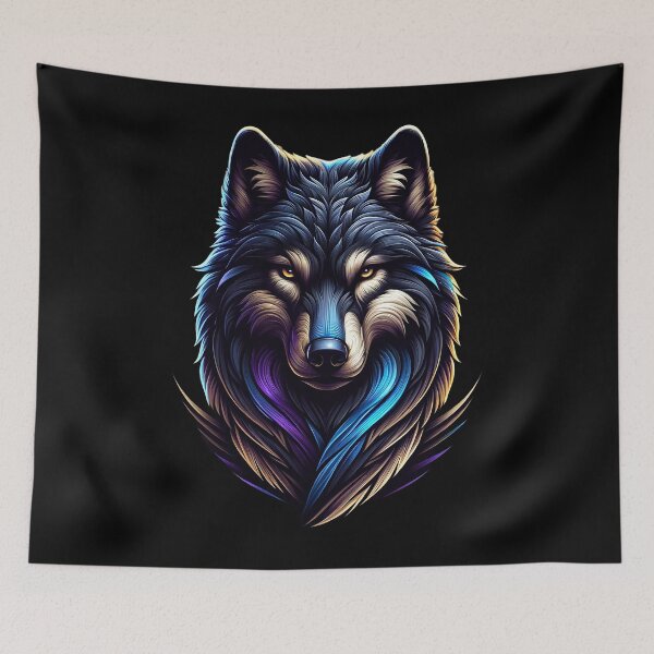 Item preview, Genial lobo mágico de fantasía. designed and sold by SigritG.