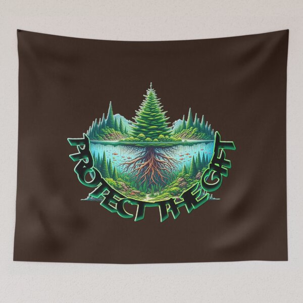 Item preview, PROTECT THE GIFT  earth day April 22 designed and sold by THE AMERICAN TEEVANGELIST.