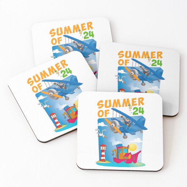 Artikelvorschau, Der Sommer 2024 – lustige und farbenfrohe Illustration entworfen und verkauft von Stef Ringoot, cartoons and illustrations.